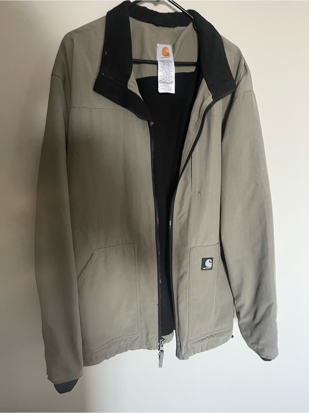 Carhartt Men’s Work Jacket with Black Lining